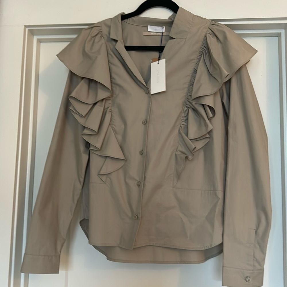 New with Tags Ruffle Blouse